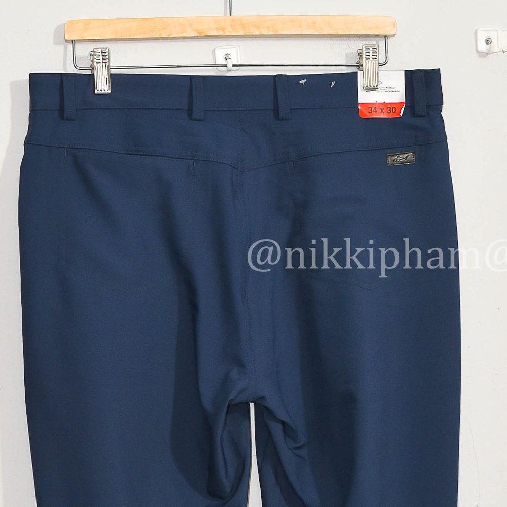 NWT Greg Norman men's 5 pocket pants in blue - Picture 5 of 5